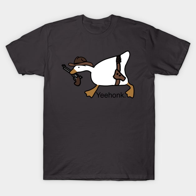 Cowboy goose T-Shirt by Quinn’s Parlor 